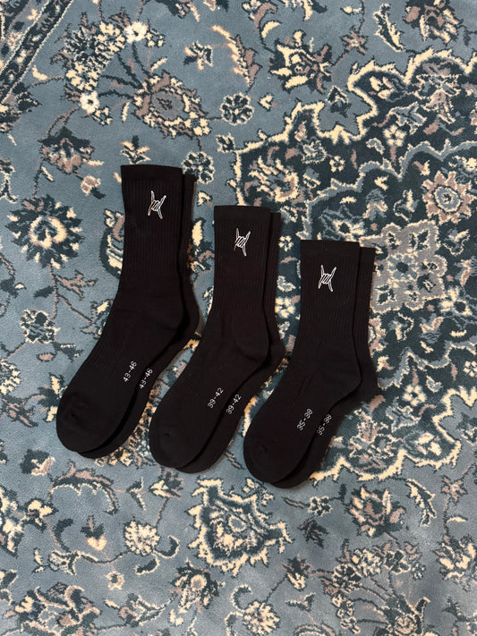 black socks
