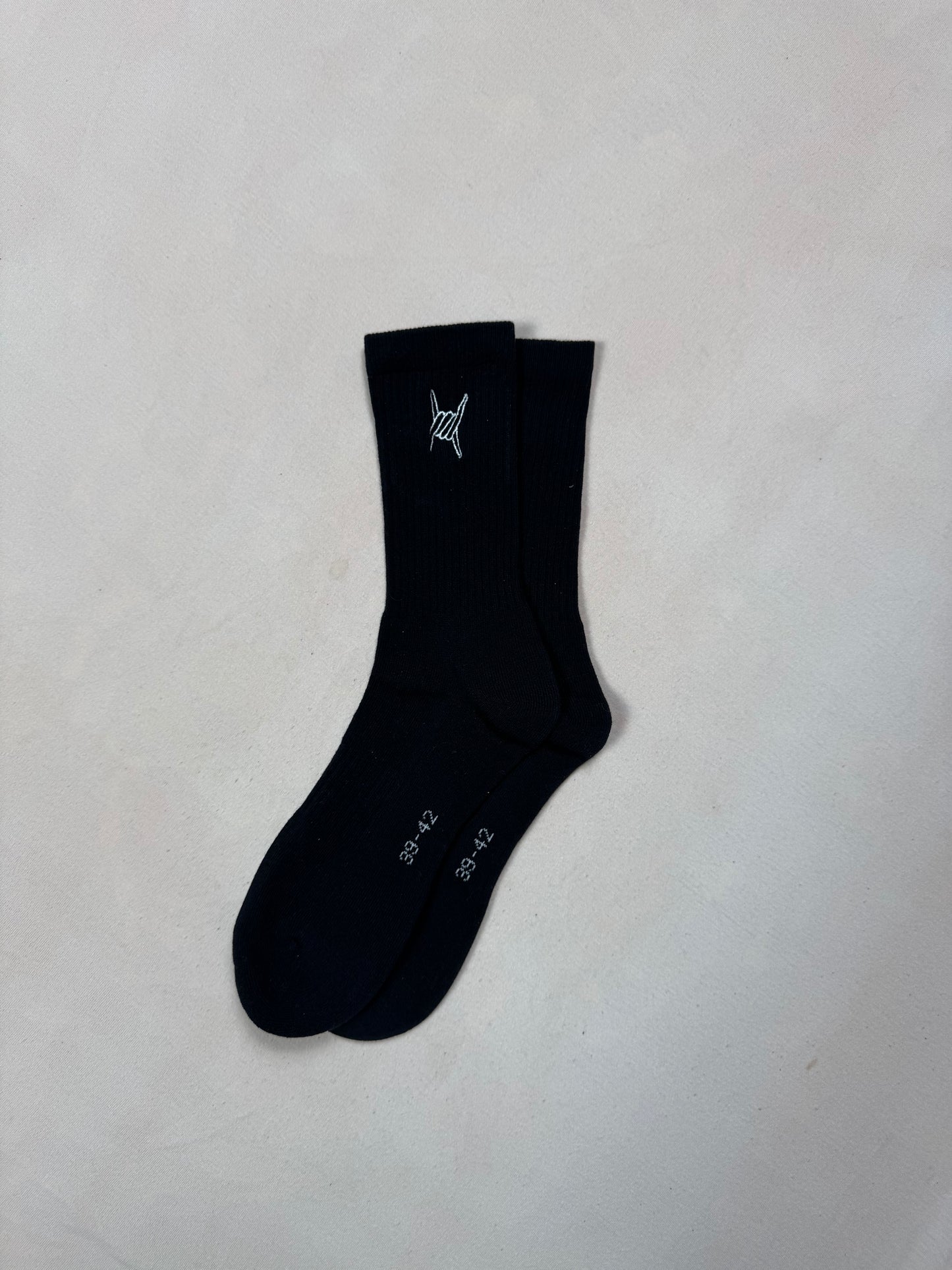 black socks